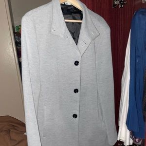 Timeless space Gray jacket appropriate jacket for work and can be worn casual